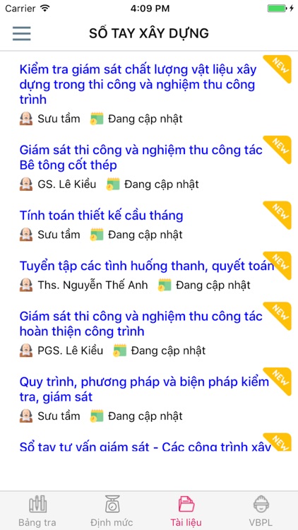 Sổ tay Xây dựng