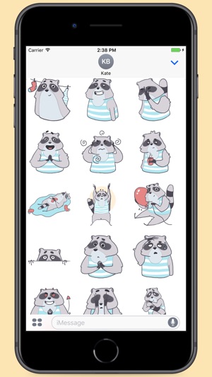 Raccoon Tom Stickers(圖1)-速報App