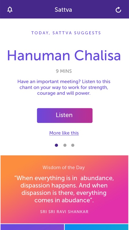 Sattva Meditations & Mantras screenshot-0