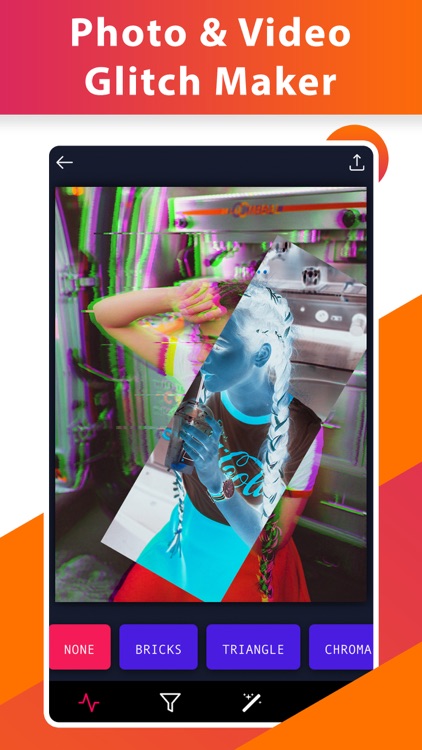 Glitch Video Photo 3D Effect.s screenshot-0