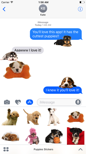 Puppies Stickers(圖1)-速報App