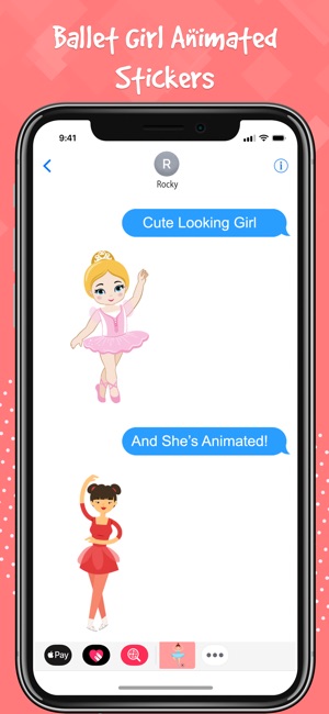 Ballet Girls Stickers(圖4)-速報App