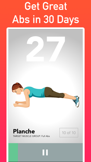 30 Day Ab Challenge at Home(圖1)-速報App