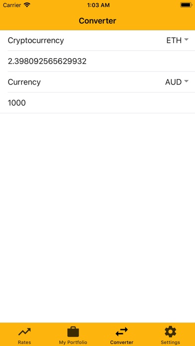 Crypto Rates Pro screenshot 4