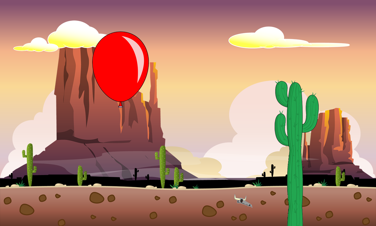 Balloon vs. Cactus