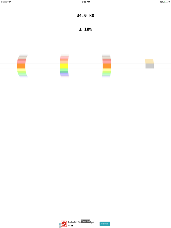 Screenshot #6 pour Resistors Code