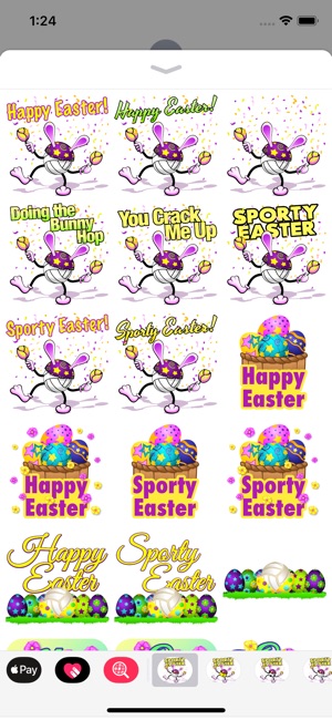 Easter Volleyball Stickers(圖2)-速報App