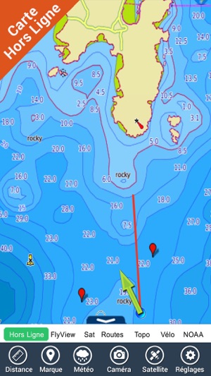 Côte d'Azur HD Cartes Nautique(圖3)-速報App