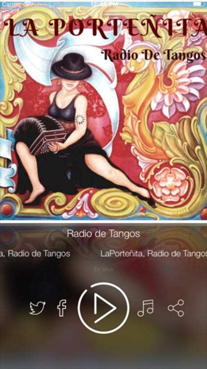 La Porteñita, Radio de tangos
