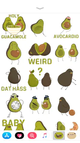 Game screenshot Avocado Stickers hack