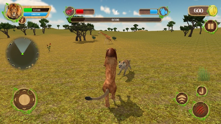 Wild Lion Family Simulator screenshot-4