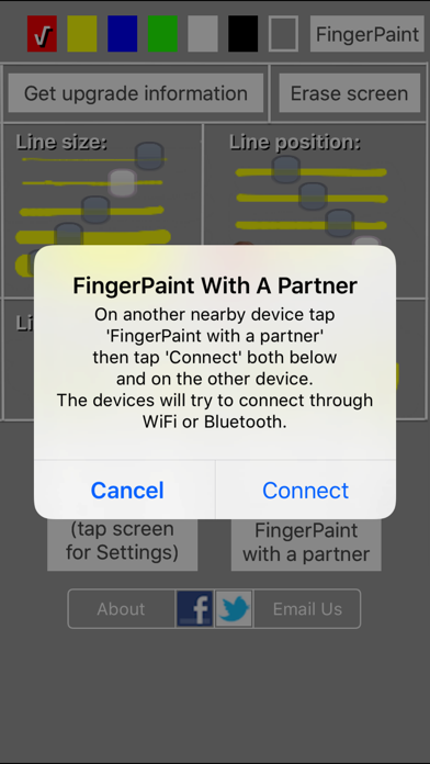 How to cancel & delete FingerPaint With Partners from iphone & ipad 4