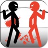 Stickman Fight On City Street