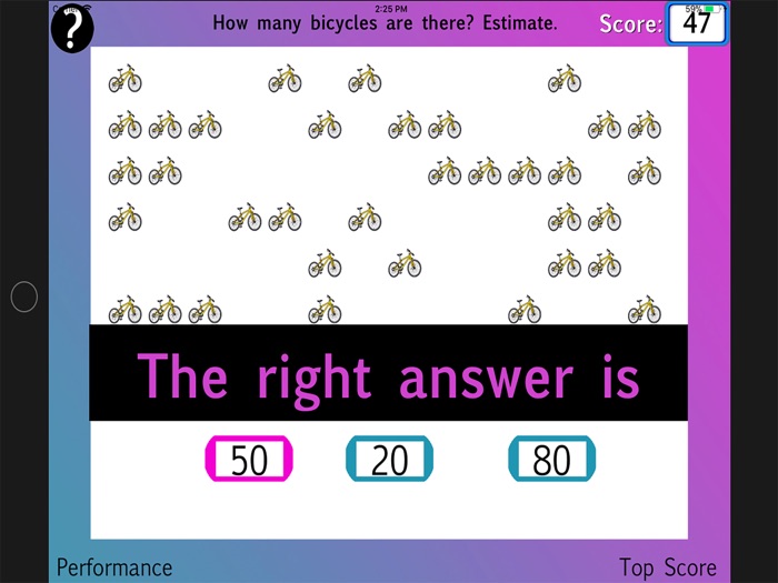 Estimate to the nearest ten