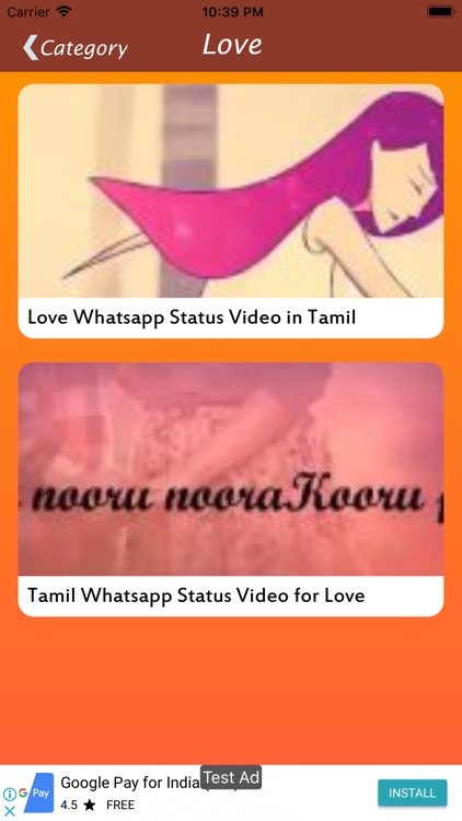 Tamil Status Video