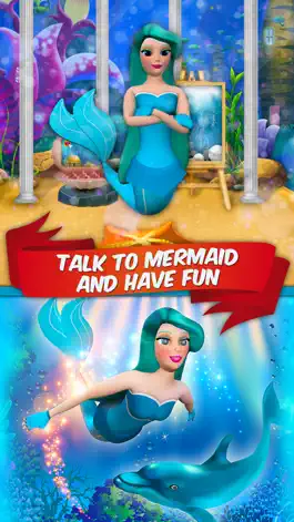 Game screenshot Talking Mermaid 2 apk