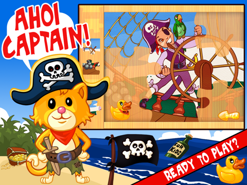 Pirate Puzzle Game for Kids screenshot 2