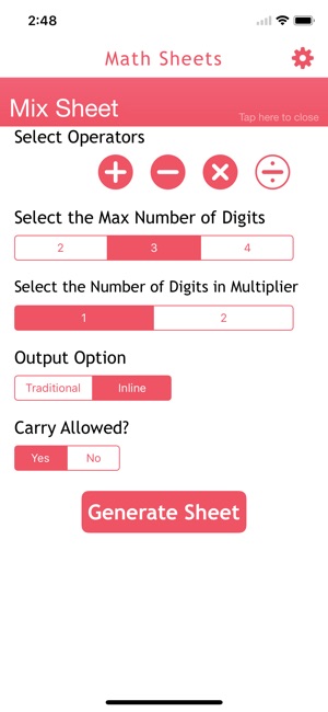 Math Practice Sheets(圖3)-速報App