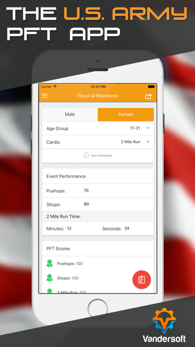 Army Prt U S Army Apft Calculator By Charles Vanderhoff Ios United States Searchman App Data Information