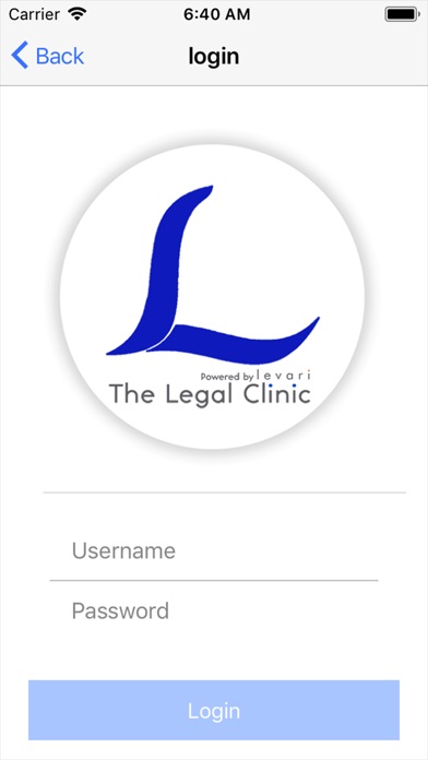 The Legal Clinic screenshot 2