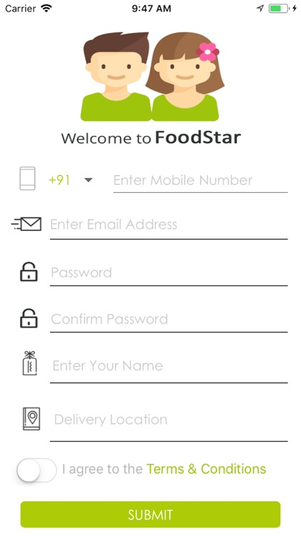 FoodStar DeliveryBoy