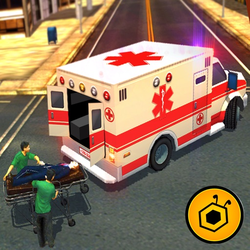 Ambulance Simulator 2017 - 911 rescue driving 3D Icon