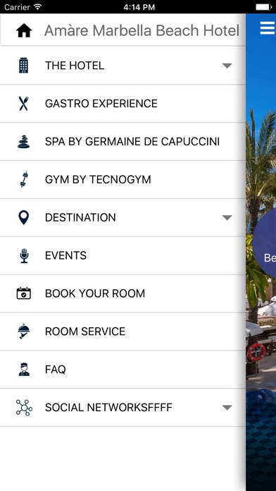Amare Hotels screenshot 2