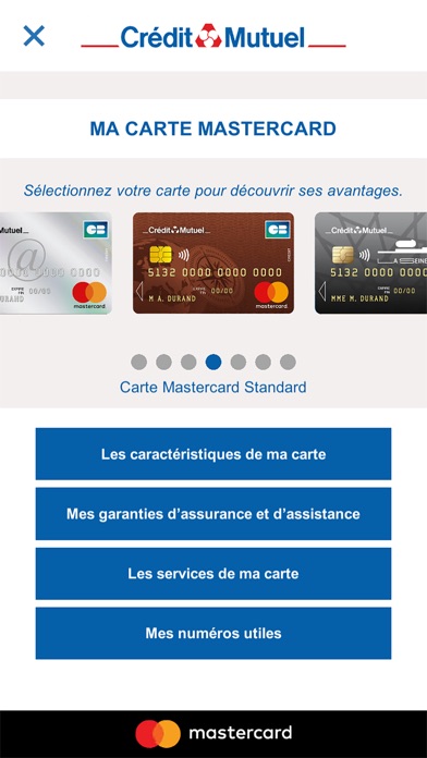 Crédit Mutuel Programme Cartes screenshot 2