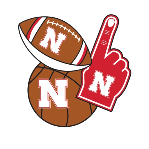 Nebraska Cornhuskers Selfie Stickers icon