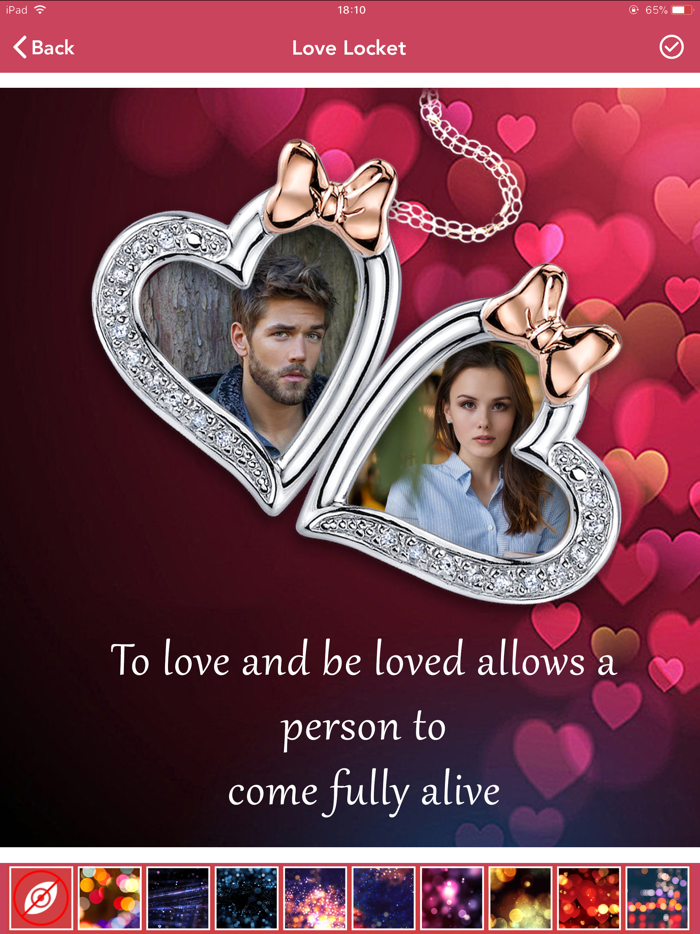 Love Locket Photo Frame Editor