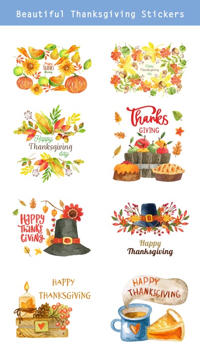 Thanksgiving Watercolor Pack screenshot 2