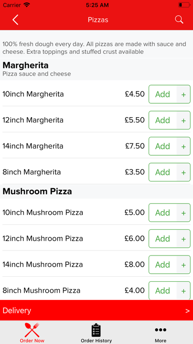 Toscana Pizza Gateshead screenshot 3