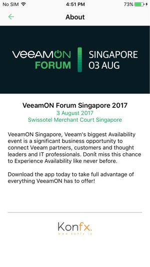 VeeamON Forum Singapore 2017(圖3)-速報App