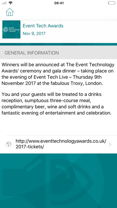 Event Technology Awards screenshot 3