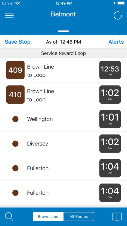 Transit Stop: CTA Tracker.