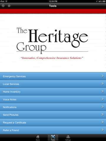 The Heritage Group HD screenshot 3