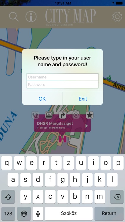CityMap DHSR Margitsziget