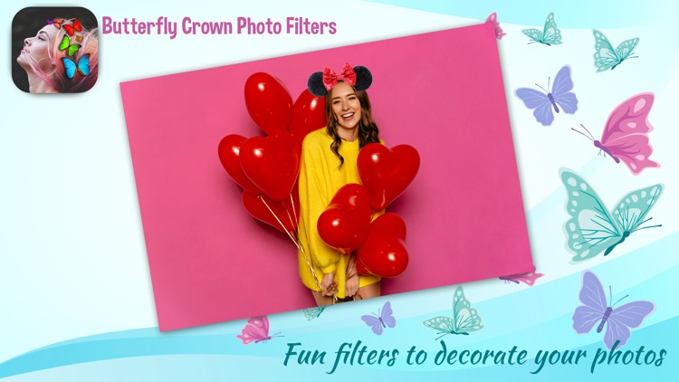 Butterfly Crown Photo Filters