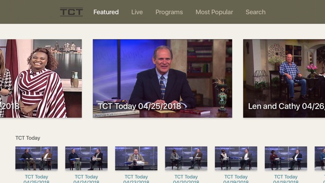 TCT - Live and On-Demand