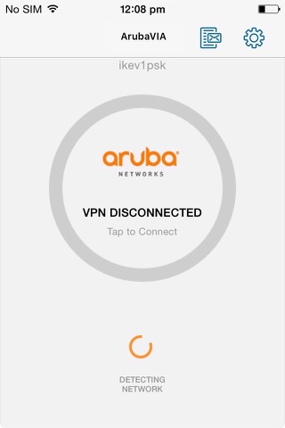 Aruba Networks VIA screenshot 2