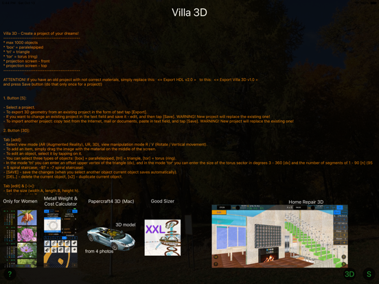 Screenshot #6 pour Villa 3D - CAD Home Design