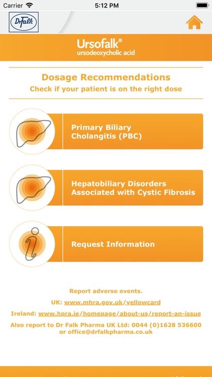 Ursofalk HCP App