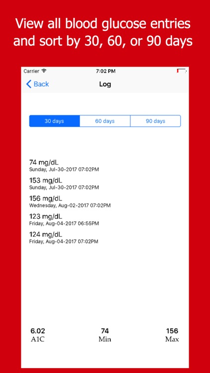 DiaLog - Diabetes Log screenshot-3