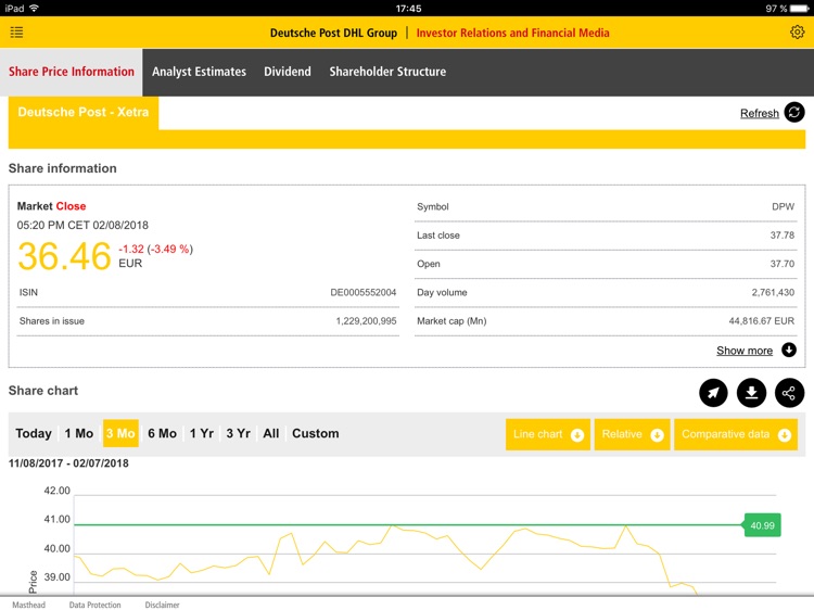 DPDHL Group Investor Relations screenshot-3