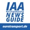 The IAA-News-Guide app features the news and innovations of selected exhibitors from the 66th IAA Commercial Vehicles in Hanover