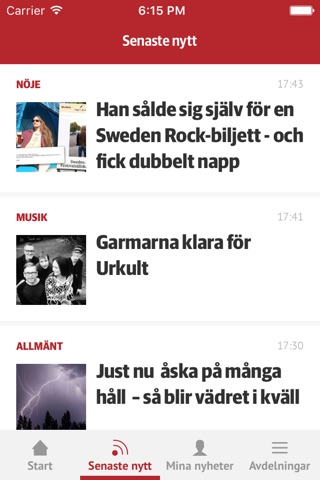 LT Östersund Nyhetsapp screenshot 3