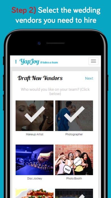 YapJoy - Find Wedding Vendors screenshot 3