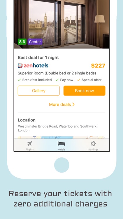 Last Minute Booking - Cheap Flights and Hotels app screenshot-3