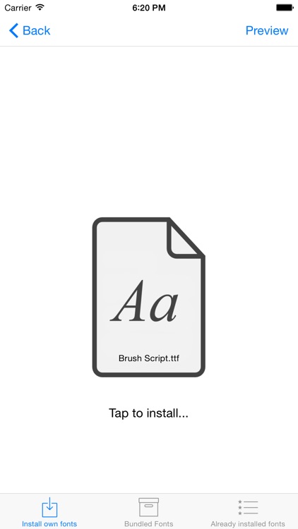 AnyFont