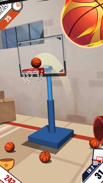 Flick Basketball Shooting screenshot-3